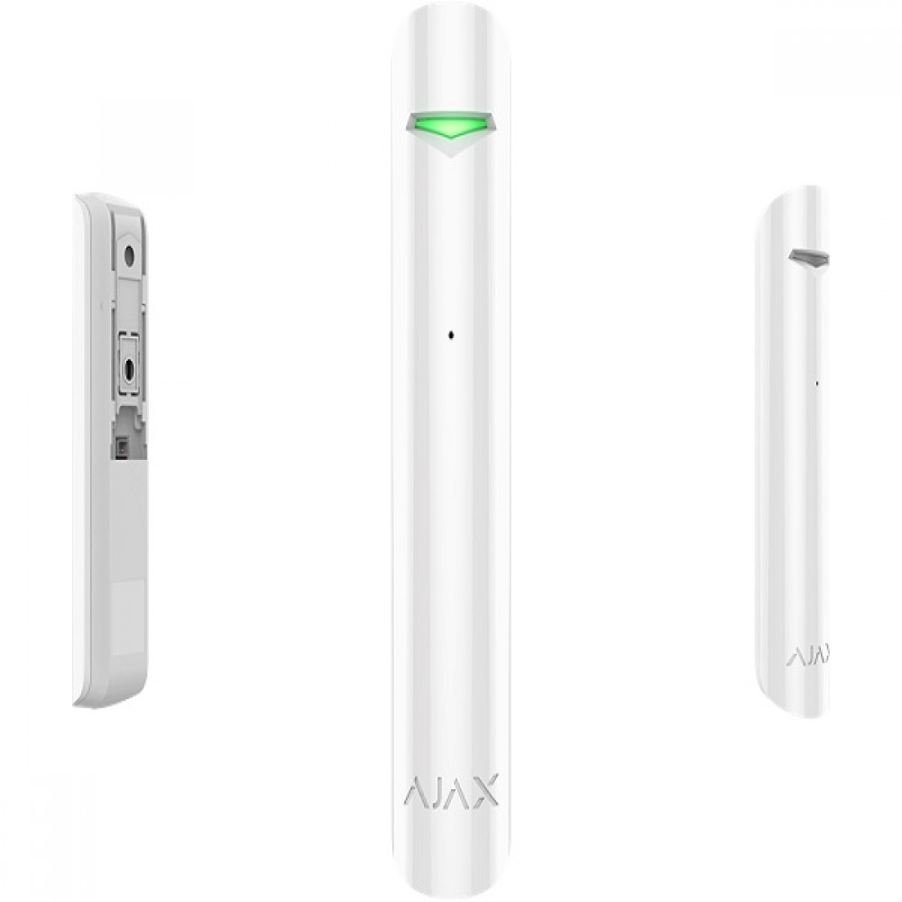 Contact magnetic wireless Ajax DoorProtectPlus, alb
