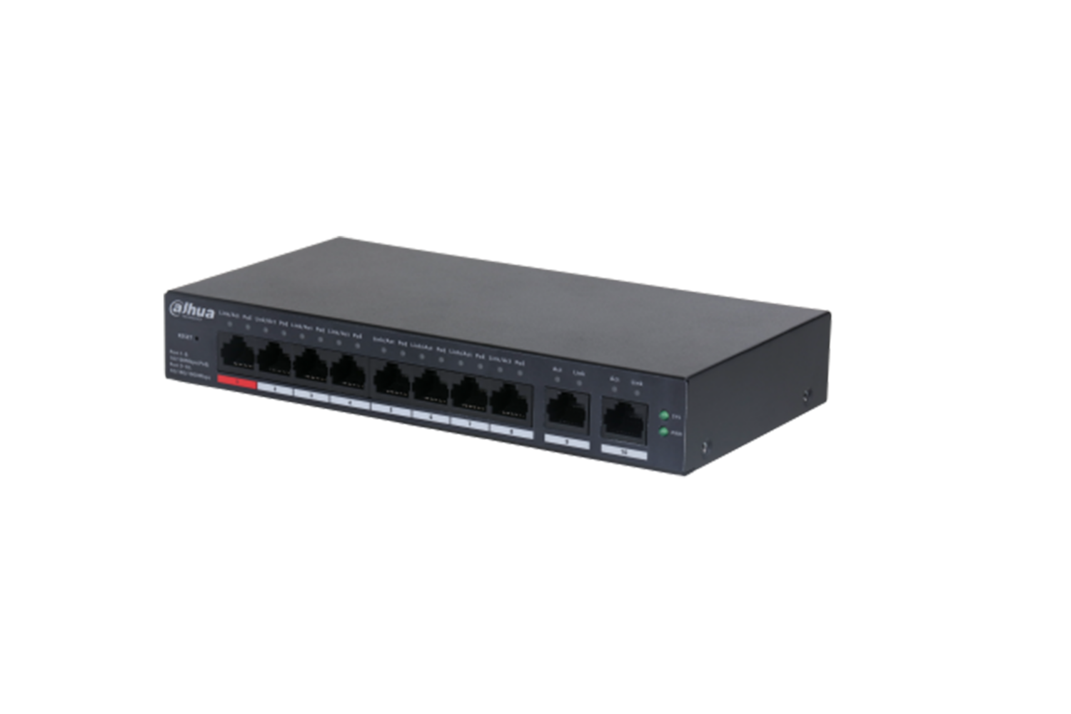 Switch PoE Cloud Management 8 + 2 porturi Dahua CS4010-8ET-110