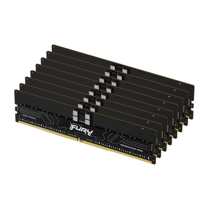 Memorie RAM Kingston FURY Renegade Pro ECC , 256GB, DDR5-6000MHz, CL32, Octa Channel