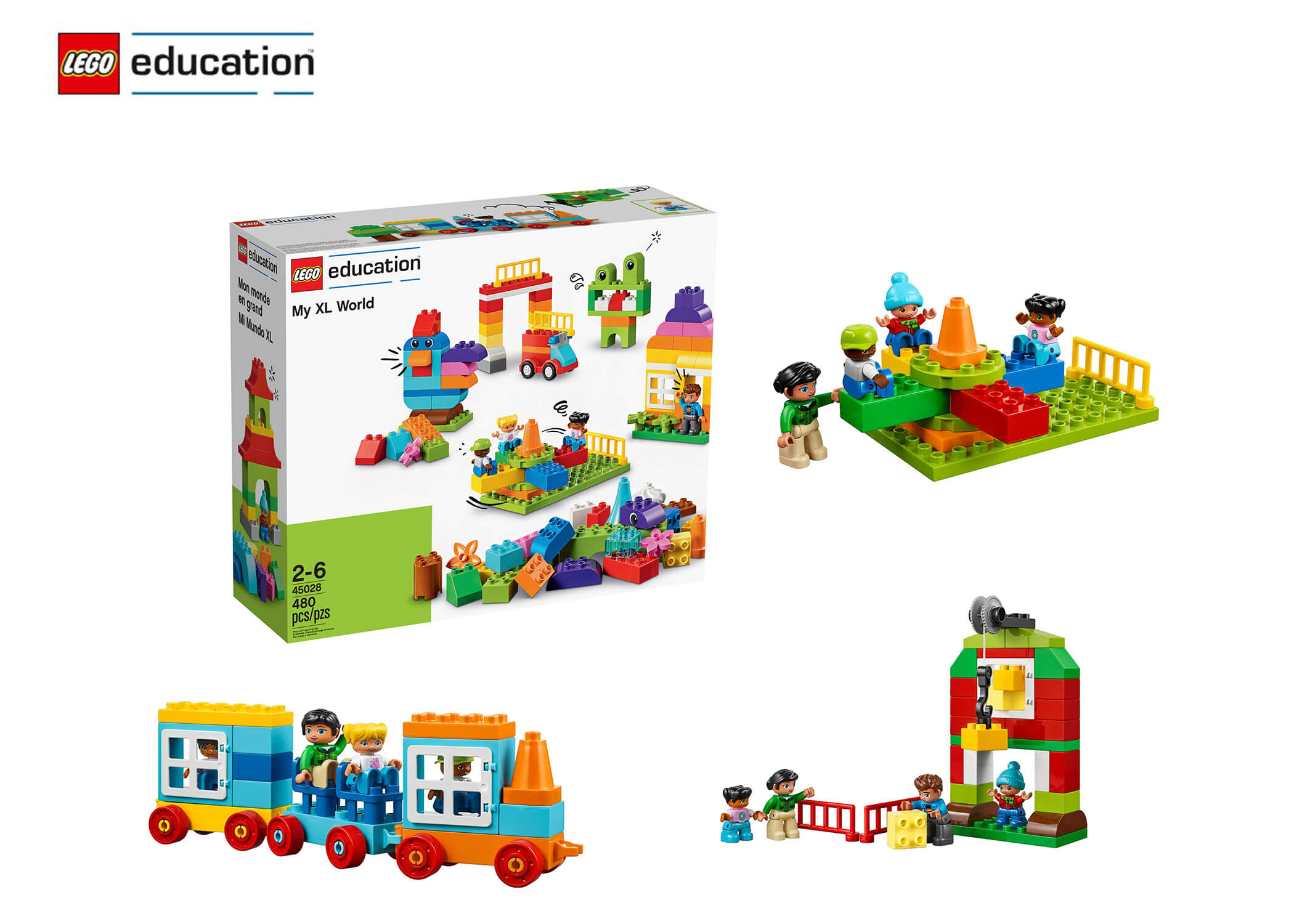45028 LEGO® Education, My XL World, 2-6 ani