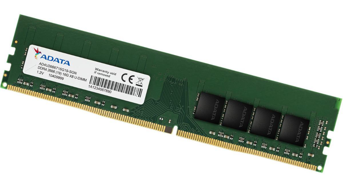 Memorie RAM Adata, DIMM, DDR4, 16GB, CL19, 2666MHz