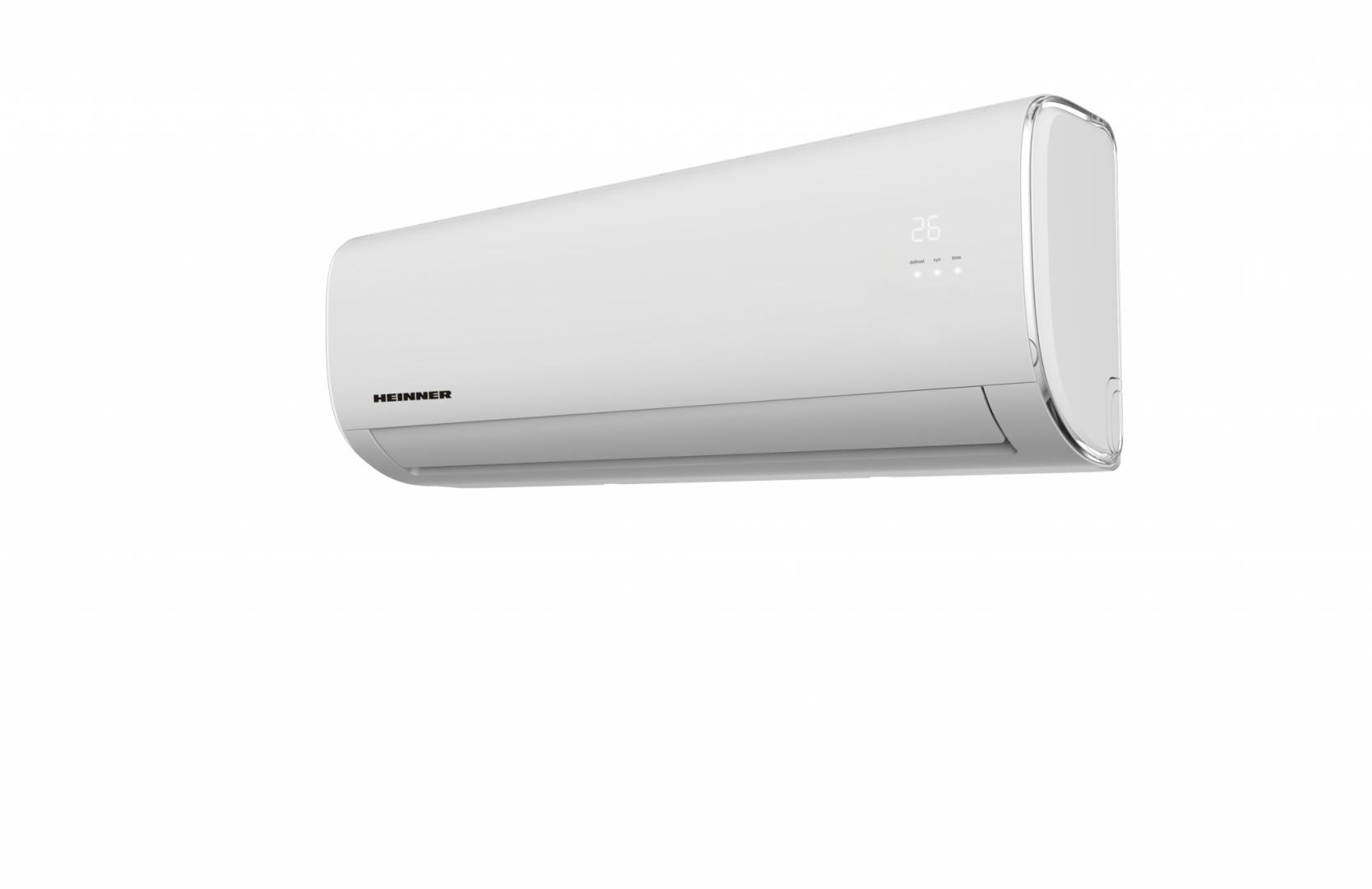 Aer conditionat Crystal Heinner HAC-CR18WIFI, capacitate: 18000BTU, clasa energetica incalzire: A+, clasa energetica racire: A++, control WIFI, functie auto-restart, Sleep mode, Follow me, auto-curatare, functie Silence, mentinere temperatura 8 grade, functie detectare pierdere agent frigorific, alb