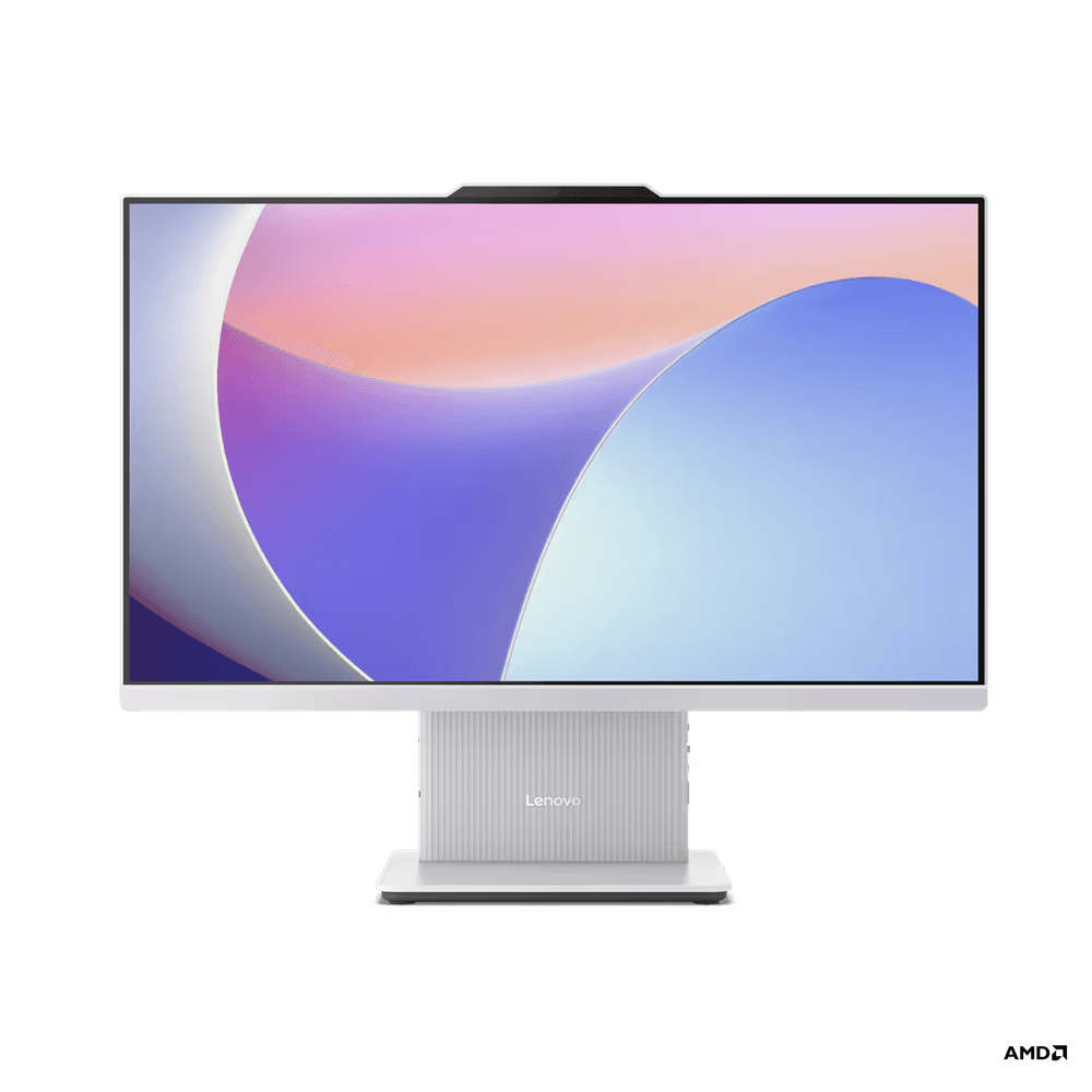 All-in-One Lenovo IdeaCentre AIO 24ARR9 23.8" FHD (1920x1080) IPS Anti- glare 250nits, 100Hz, 99% sRGB, hardware low blue light, 3-side borderless, non-touch, AMD Ryzen™ 5 7535HS (6C / 12T, 3.3 / 4.55GHz, 3MB L2 / 16MB L3), video Integrated AMD Radeon™ 660M Graphics, RAM 2x 8GB SO-DIMM DDR5-4800