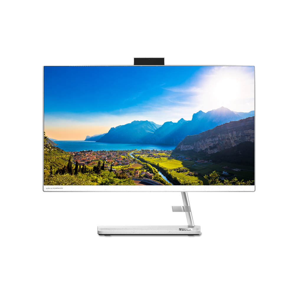 All-in-One Lenovo IdeaCentre AIO 3 24ALC6 23.8" FHD (1920x1080) IPS 250nits Anti-glare, AMD Ryzen™ 5 7430U (6C / 12T, 2.3 / 4.3GHz, 3MB L2 / 16MB L3), video Integrated AMD Radeon™ Graphics, RAM 2x 8GB SO-DIMM DDR4-3200, Two DDR4 SO-DIMM slots, dual-channel capable, Up to 16GB DDR4-3200, SSD  512GB