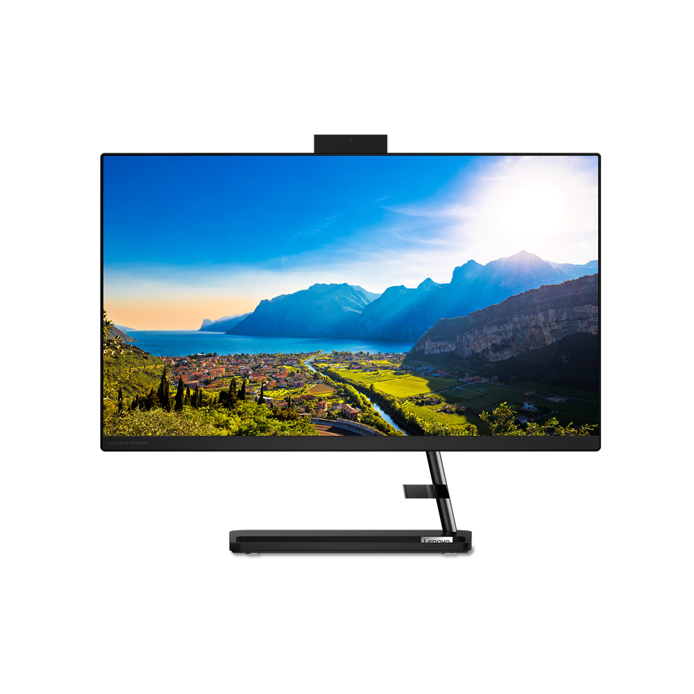 All-in-One Lenovo IdeaCentre AIO 3 24ALC6 23.8" FHD (1920x1080) IPS 250nits Anti-glare, AMD Ryzen™ 5 7530U (6C / 12T, 2.0 / 4.5GHz, 3MB L2 / 16MB L3), video Integrated AMD Radeon™ Graphics, RAM 2x 4GB SO-DIMM DDR4-3200, Two DDR4 SO-DIMM slots, dual-channel capable, Up to 16GB DDR4-3200, SSD 512GB