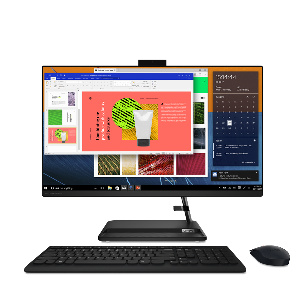 All-in-One Lenovo IdeaCentre AIO 3 27ALC6 27" FHD (1920x1080) IPS 250nits Anti-glare, Non-touch, AMD Ryzen™ 7 7730U (8C / 16T, 2.0 / 4.5GHz, 4MB L2 / 16MB L3), video Integrated AMD Radeon™ Graphics, RAM 2x 8GB SO-DIMM DDR4-3200, SSD  1TB SSD M.2 2280 PCIe® 4.0x4 NVMe®, no ODD, no Card Reader,