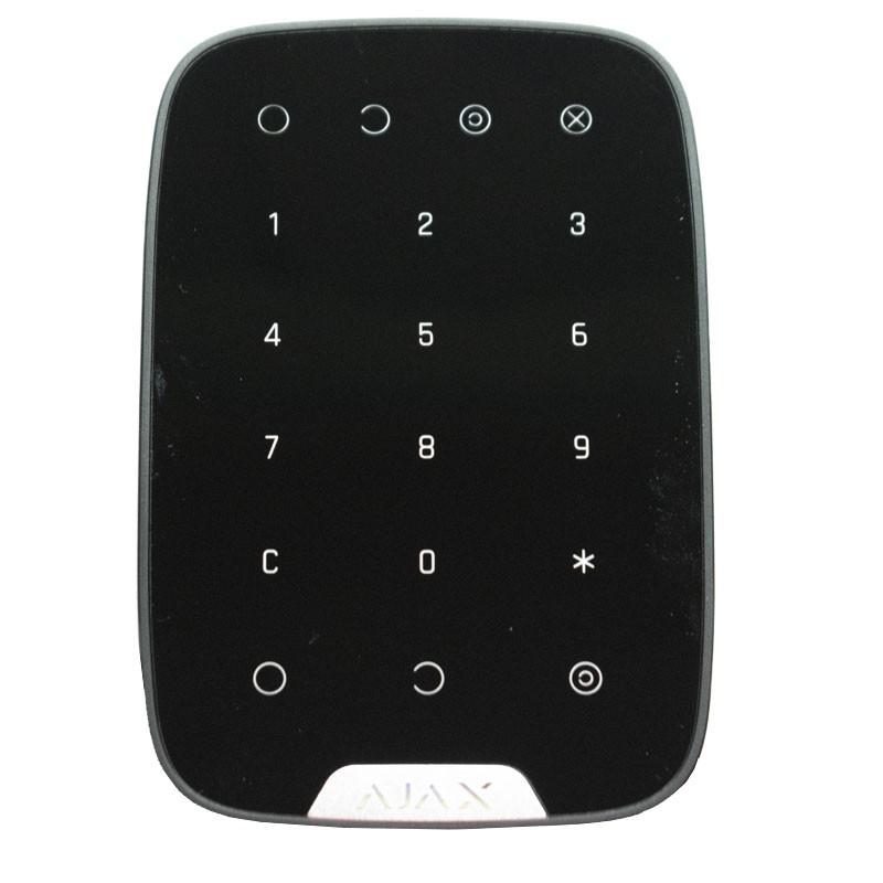 "Tastatura wireless, negru - AJAX; Armarea / dezarmarea sistemului, setare facila prin aplicatia Android / iOS; Indicatii armare / dezarmare, protectie cod gresit, Duress code, coduri utilizator ; Numar taste: 15 senzoriale; Frecventa operare: 868.0 - 868.6 MHz; Putere RF: autoajustabila max. 20 mW