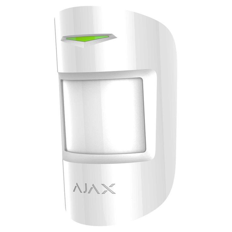 "Detector de miscare in dubla tehnologie PIR+MW, alb - AJAX; Detectie miscare: max. 12 m; Sensibilitate: ajustabila 3 nivele; Unghi detectie: 88.5° orizontal, 80° vertical; Viteza detectie: 0.3 ÷ 2 m/s; Imunitate PET: max. 20 Kg, inaltime 50 cm; Timp alarmare: 0.15 s; Senzori: PIR + microunde 24