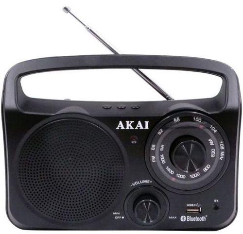 Radio Portabil AKAI APR-85BT, Bluetooth, negru