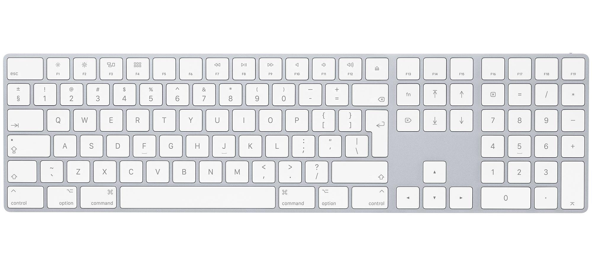 ﻿Tastatura Apple Magic Keyboard, wireless, english, silver