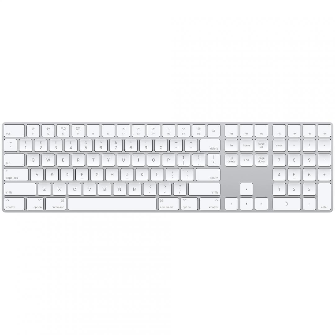 ﻿Tastatura Apple Magic Keyboard, wireless, romanian, silver