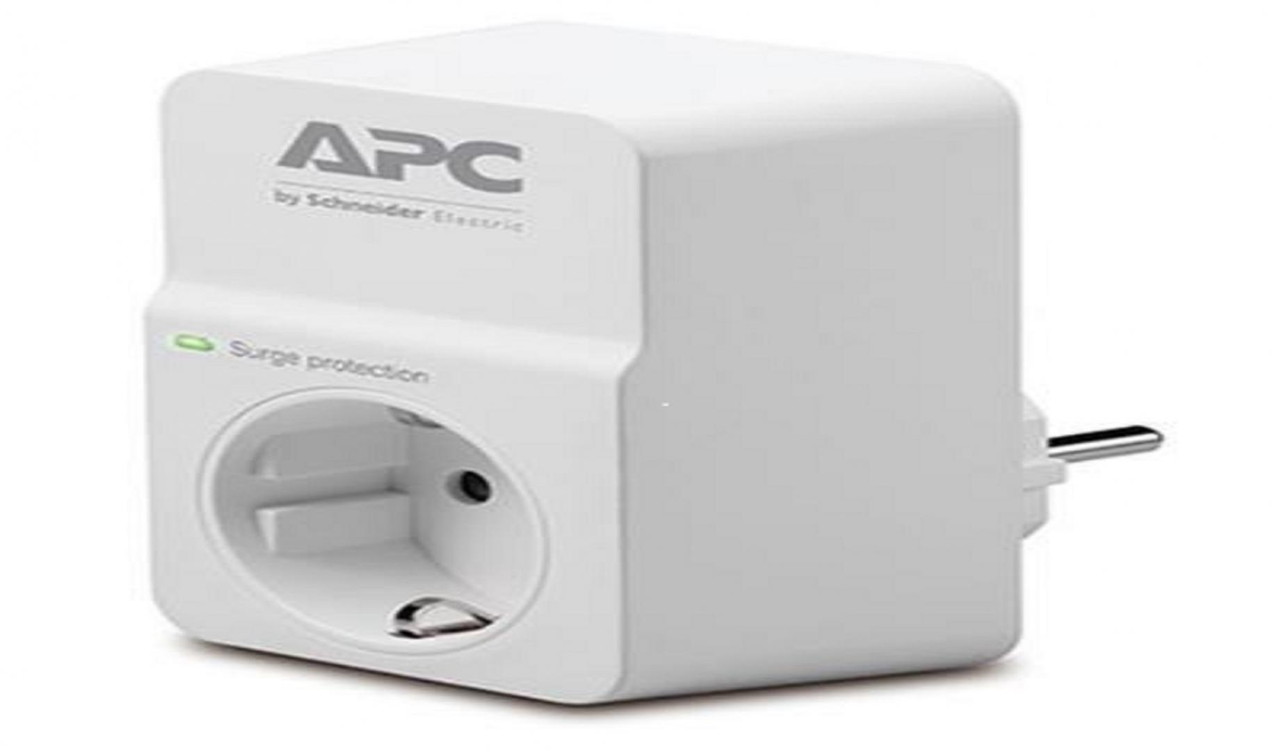 APC Essential SurgeArrest 1 Outlet 230V, 2 Port USB Charger, Germany