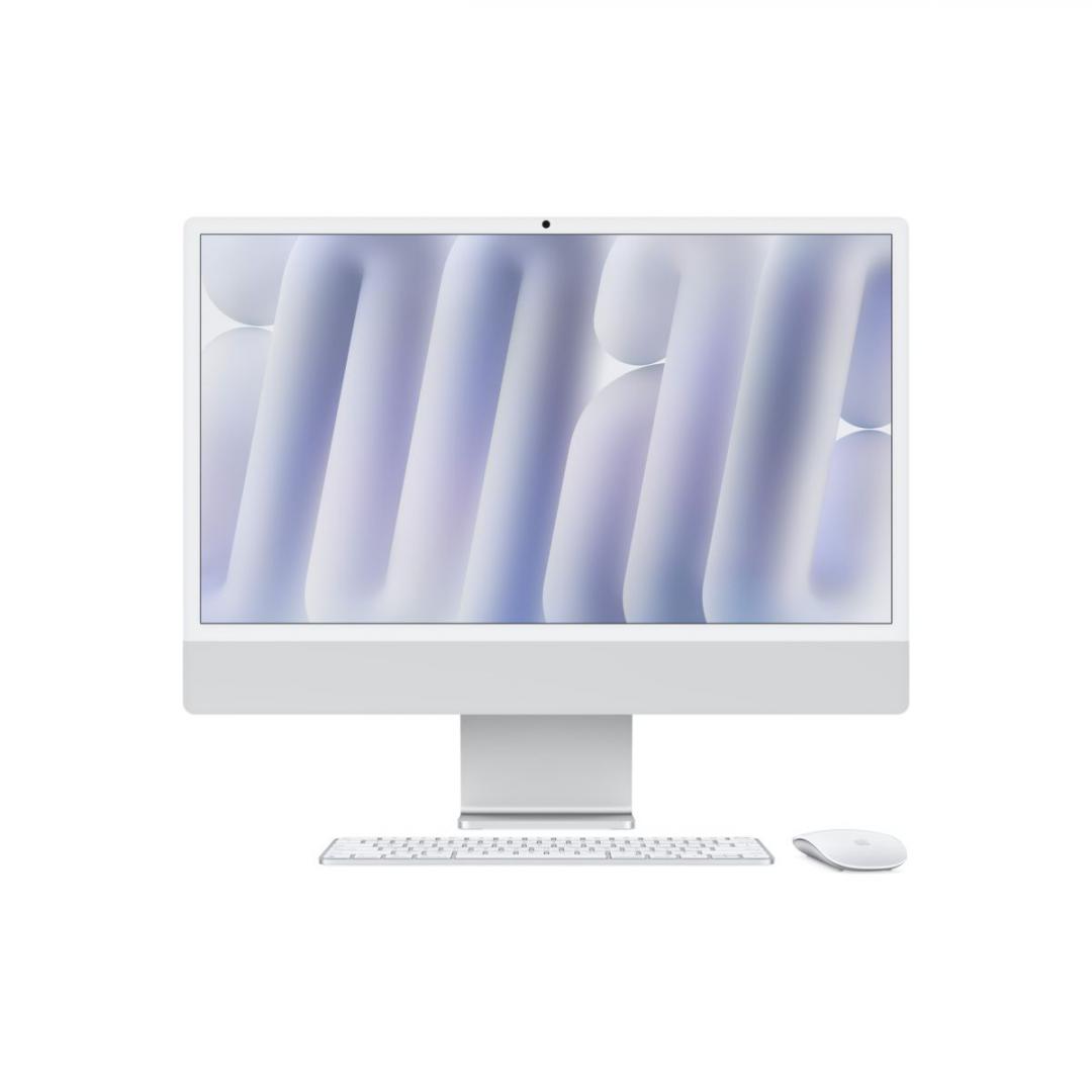 Apple iMAC 24" Retina 4.5k/ Apple M4 (CPU 10-core, GPU 10-core, Neural Engine 16-core)/16GB/1TB - Silver - INT KB (2024)