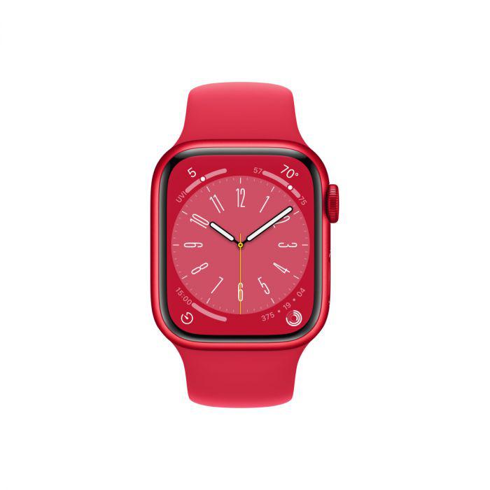 Apple Watch S8 Cellular 45mm (PRODUCT)RED Aluminium Case with (PRODUCT)RED Sport Band - Regular