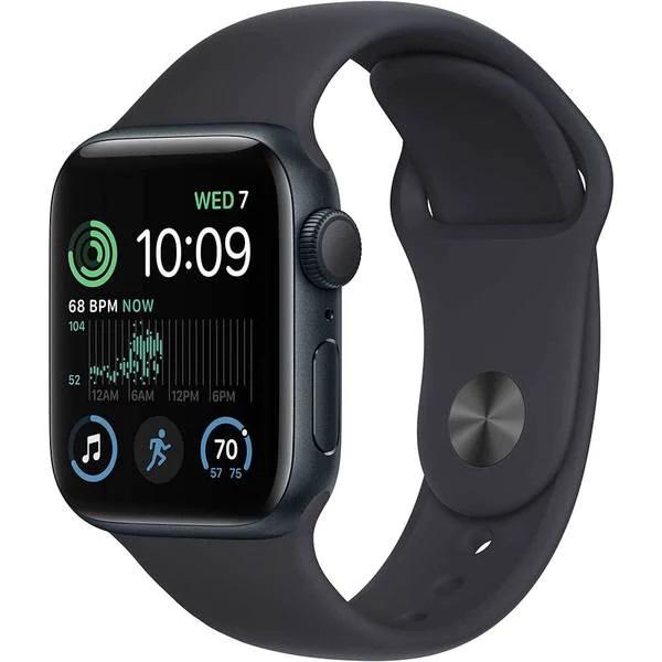 Apple Watch SE2 Cellular 40mm Midnight Aluminium Case with Midnight Sport Band - Regular