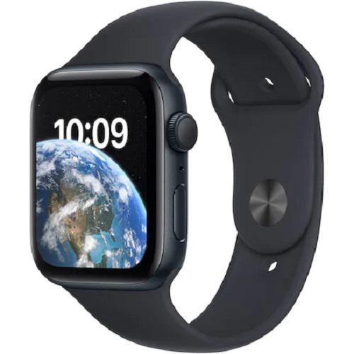 Apple Watch SE2 Cellular 44mm Midnight Aluminium Case with Midnight Sport Band - Regular