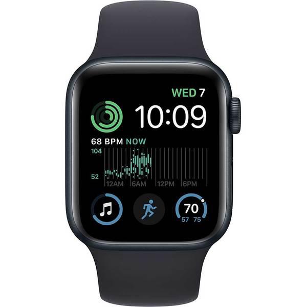 Apple Watch SE2 GPS 44mm Midnight Aluminium Case with Midnight Sport Band - Regular