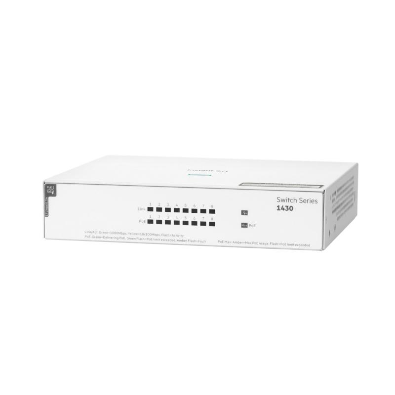 HPE Networking Instant On Switch 8p Gigabit CL4 PoE 64W 1430