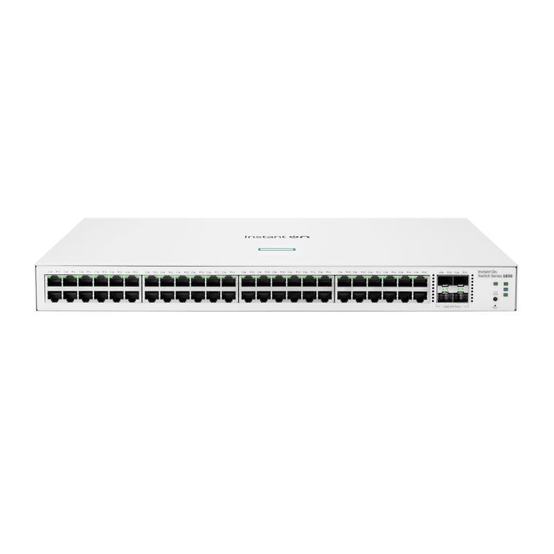 HPE Networking Instant On Switch 48p Gigabit 4p SFP 1830