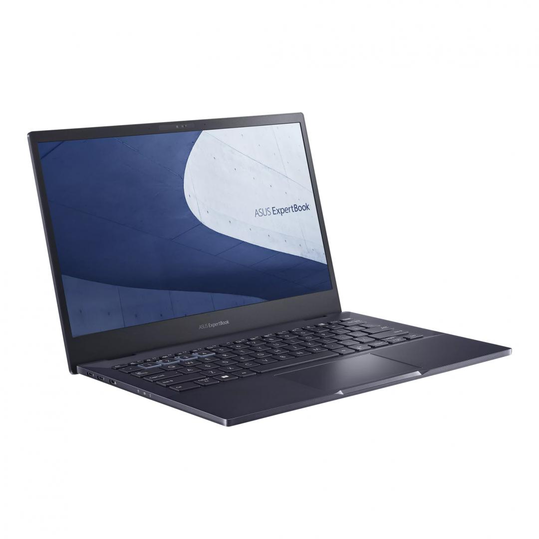 Laptop Business ASUS ExpertBook B5, B5302CBA-EG0529X, 13.3-inch, FHD (1920 x 1080) 16:9, Intel® Core™ i7-1265U vPro® Processor 1.8 GHz (12M Cache, up to 4.8 GHz, 10 cores), Intel Iris Xᵉ Graphics (available for Intel® Core™ i5/i7/i9 with dual channel memory), 1x DDR5 SO-DIMM slots, 2x M.2 2280 PCIe