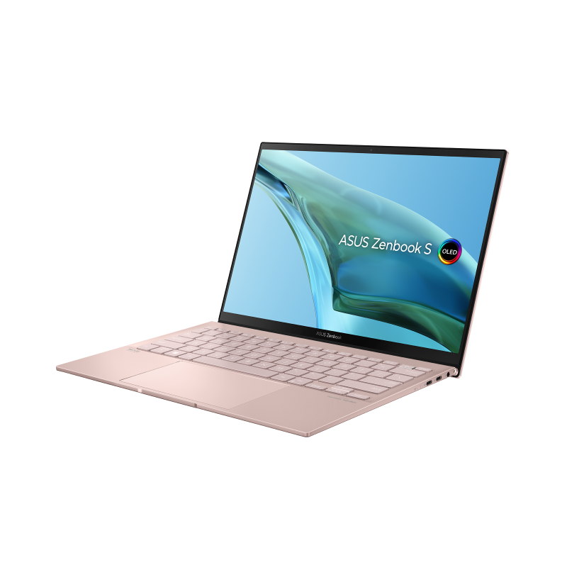 Laptop ASUS ZenBook S 13, UM5302TA-LX600X, 13.3-inch, 2.8K (2880 x 1800) OLED 16:10 aspect ratio, AMD Ryzen 7 6800U Mobile Processor (8-core/16-thread 16MB cache up to 4.7 GHz max boost), AMD Radeon Graphics, 16GB LPDDR5 on board, 1TB M.2 NVMe PCIe 4.0 SSD, 60Hz refresh rate, Glossy display, 720p HD