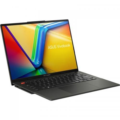 Laptop ASUS Vivobook S 14 OLED, S5404VA-M9065X, 14.5-inch, 2.8K (2880 x 1800) OLED 16:10 aspect ratio, Intel® Core™ i9-13900H Processor 2.6 GHz (24MB Cache, up to 5.4 GHz, 14 cores, 20 Threads), LPDDR5 16GB, 1TB M.2 NVMe™ PCIe® 4.0 SSD, 120Hz refresh rate, Glossy display, 1080p FHD camera ; With