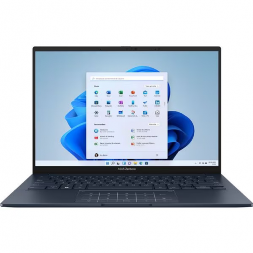 Laptop ASUS Zenbook 14 OLED, UX3405MA-PP345X, 14.0-inch, 3K (2880 x 1800) OLED 16:10 aspect ratio, Intel® Core™ Ultra 9 Processor 185H XX GHz (24MB Cache, up to 5.1 GHz, 14 cores, 20 Threads)Intel® Arc™ Graphics, LPDDR5X 32GB1TB M.2 NVMe™ PCIe® 4.0 SSD, 120Hz refresh rate, 400nits, FHD camera with