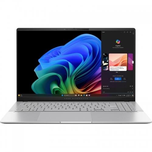 Laptop ASUS Vivobook S 15 OLED, S5507QA-MA064X, 15.6-inch, 3K (2880x 1620) OLED 16:9 aspect ratio, Qualcomm Snapdragon X Elite X1E 78 100Processor 3.4GHz, Qualcomm® Adreno™ GPU, Not Available, LPDDR5X 32GB ,1TB M.2 NVMe™ PCIe® 4.0 SSD, 120Hz refresh rate, Glossy display, FHDcamera with IR function