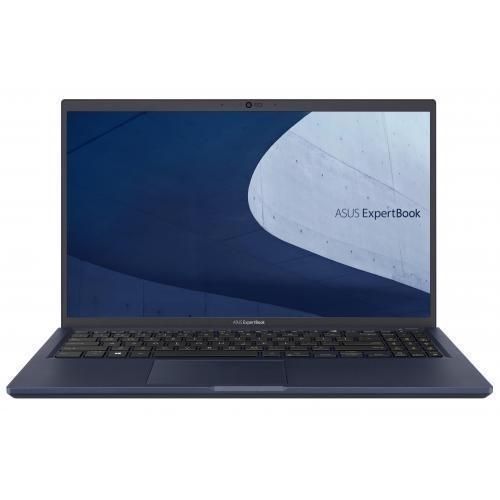 "Laptop Business ASUS ExpertBook B1, B1502CBA-BQ2081XA, 15.6-inch, FHD (1920 x 1080) 16:9, Intel® Core™ i5-1235U Processor 1.3 GHz (12M Cache, up to 4.4 GHz, 10 cores), Intel® UHD Graphics, 1x DDR4 SO-DIMM slot, 1x M.2 2280 PCIe 4.0x4, DDR4 16GB, 512GB M.2 NVMe™ PCIe® 4.0 SSD, 60Hz, 250nits