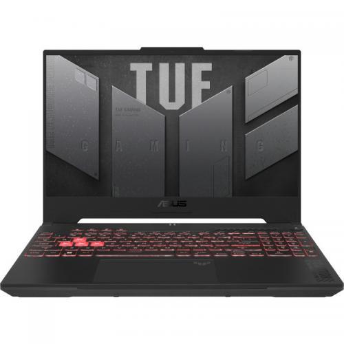 Laptop Gaming ASUS ROG TUF A15, FA507NV-LP023, 15.6-inch, FHD (1920 x 1080) 16:9, Anti-glare display, Value IPS-level, Ryzen 7 7735HS Mobile Processor (8-core/16-thread, 16MB L3 cache, up to 4.7 GHz max boost), NVIDIA GeForce RTX 4060 Laptop GPU, 2420MHz* at 140W (2370MHz Boost Clock+50MHz OC