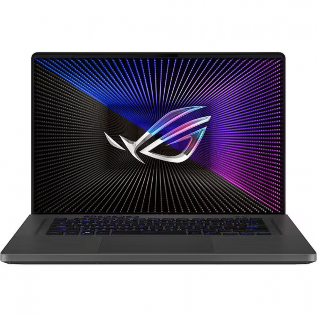 Laptop Gaming ASUS ROG Zephyrus G16, GU603VU-N4045, 13th i9-13900H Processor 2.6 GHz (24M.Cache up to 5.4 GHz 14 cores 6.P-cores and 8.E-cores), 16-inch, QHD+ 16:10 (2560 x 1600, WQXGA), 240Hz, GN21-X2 (RTX 4050), Intel Iris X Graphics, 16GB DDR4 on board, 1TB PCIe 4.0  M.2, MUX Switch + Optimus