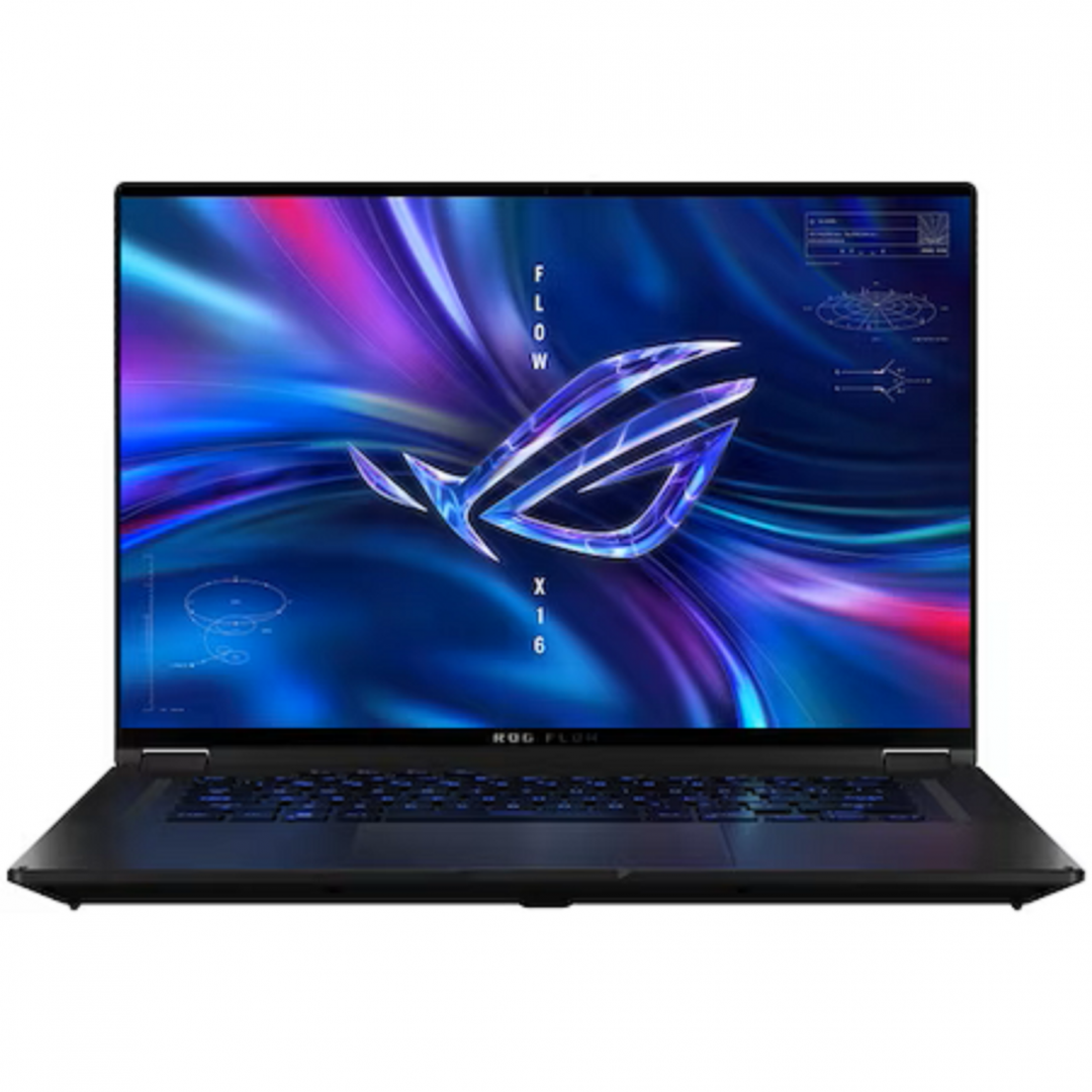 Laptop Gaming ASUS ROG Flow X16, GV601VV-NF038X, 16-inch,  QHD+ 16:10 (2560 x 1600, WQXGA), Glossy display, IPS-level, i9- 13900H Processor 2.6 GHz (24M Cache, up to 5.4 GHz, 14 cores: 6 P-cores and 8 E-cores), NVIDIA GeForce RTX 4060 Laptop GPU, ROG Boost: 2300MHz* at 120W, DDR5 16GB, 1TB PCIe 4.0