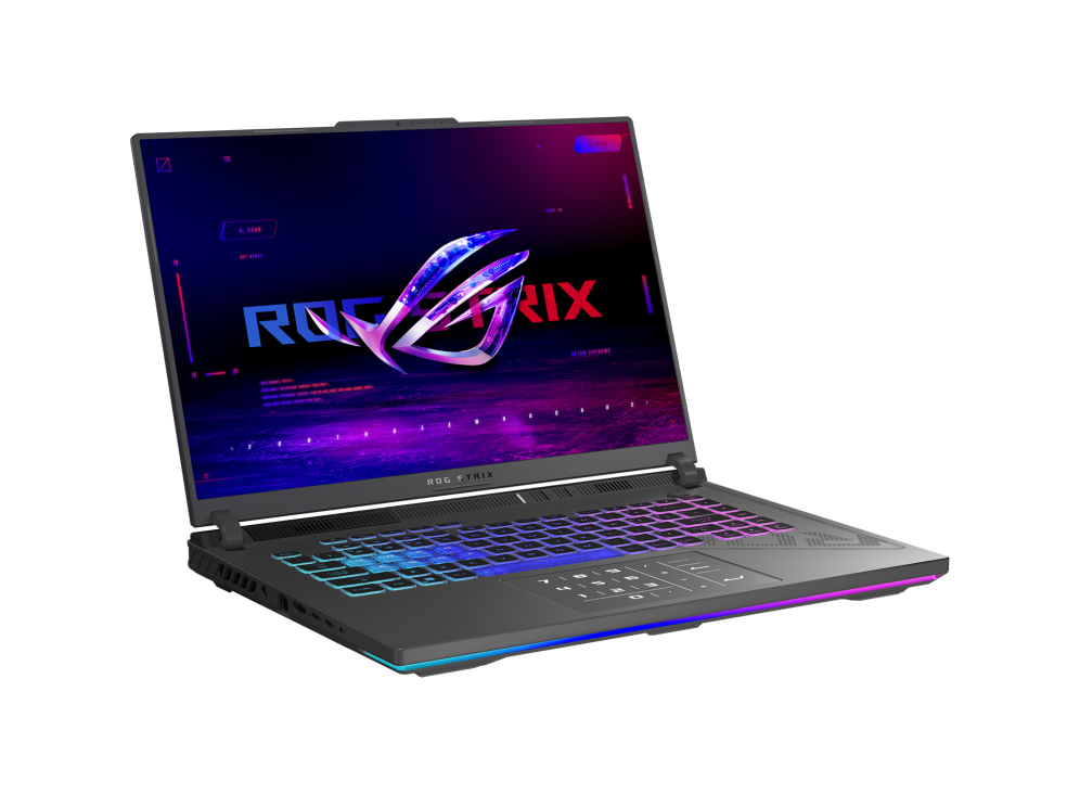 Laptop Gaming ASUS ROG Strix G16, G614JV-N4120, 16-inch, QHD+ 16:10 (2560 x 1600, WQXGA), Anti-glare display, IPS-level, i9- 13980HX Processor 2.2 GHz (36M Cache, up to 5.6 GHz, 24 cores: 8 P- cores and 16 E-cores), NVIDIA GeForce RTX 4060 Laptop GPU, ROG Boost: 2420MHz* at 140W (2370MHz Boost