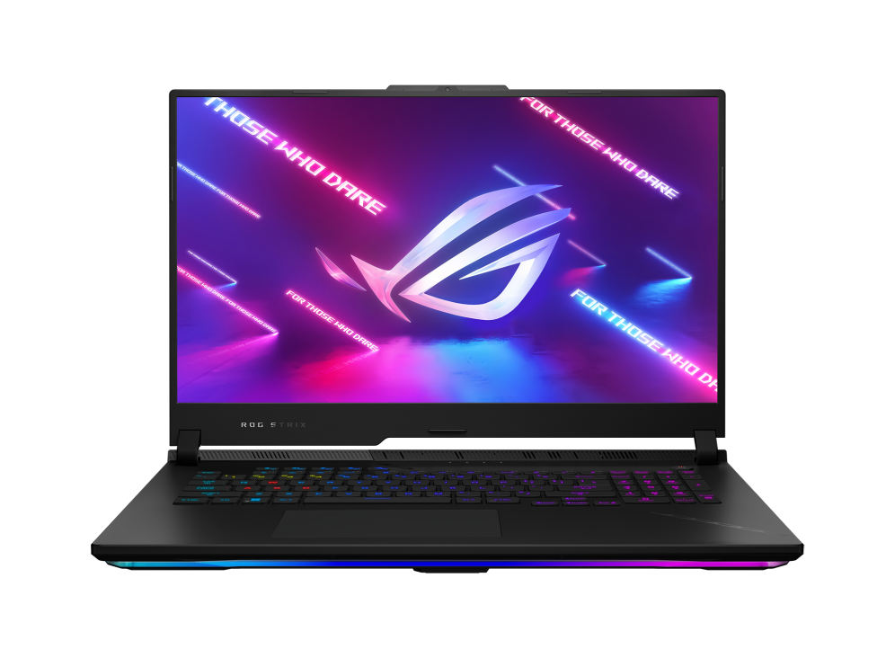 Laptop Gaming ASUS ROG Strix SCAR 17, G733PZ-LL026W, R9-7945HX, 17.3-inch, WQHD (2560 x 1440) 16:9, 240Hz, (RTX 4080),  AMD Radeon G raphics, 16GB DDR5-4800 SO-DIMM *2, 2TB PCIe 4.0 Performance , MUX Switch + Optimus, IPS-level, 300nits, anti-glare display, G-Sync / Adaptive-Sync, 2x SO-DIMM slots