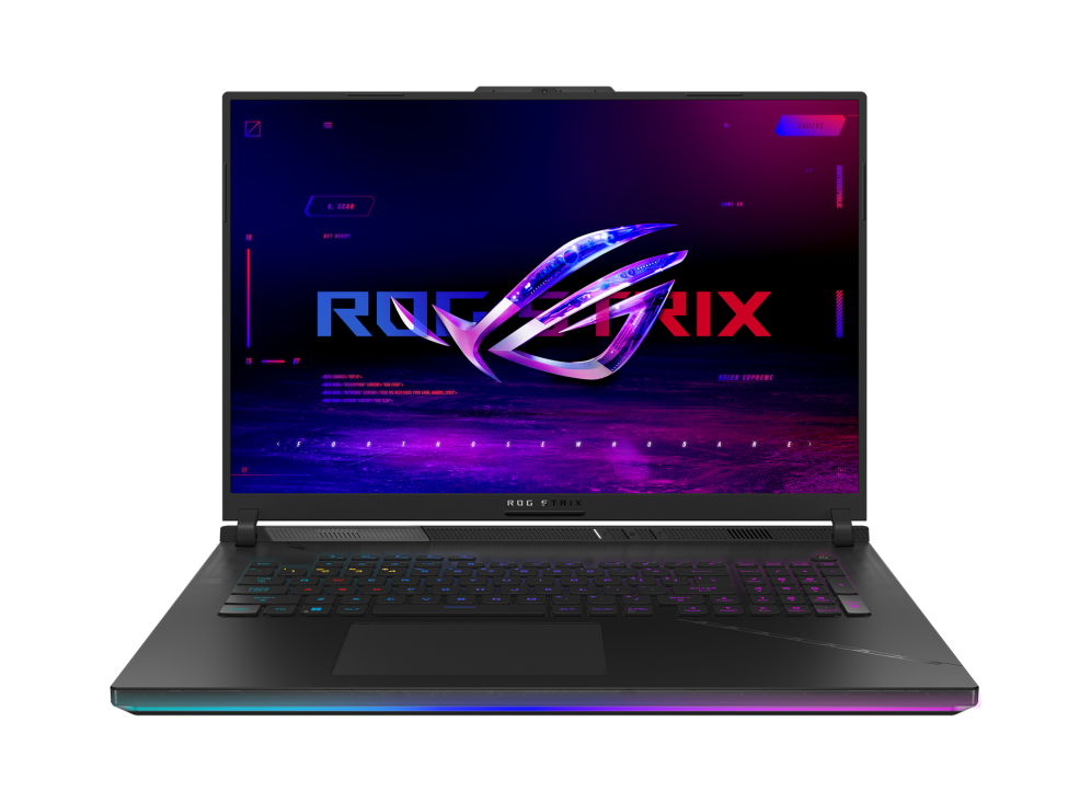 Laptop Gaming ASUS ROG Strix G18, G814JV-N6035, i7-13650HX, 18-inch, QHD+ 16:10 (2560 x 1600, WQXGA), 240Hz, (RTX 4060), Intel UHD Graphics, 8GB DDR5-4800 SO-DIMM *2, 1TB PCIe 4.0  M.2 , Mobile Intel HM770 Express Chipsets, MUX Switch + Optimus, IPS-level, anti-glare display, G-Sync, ROG Nebula