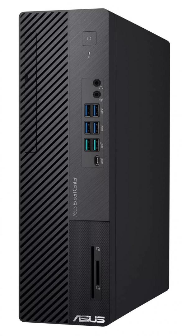 Desktop Business ASUS ExpertCenter D7, 90PF03L1-M002N0, Intel Core i7-12700 Processor 2.1 GHz (25M Cache, up to 4.9 GHz, 12 cores), 16GB DDR4 U- DIMM, 512GB M.2 NVMe PCIe 3.0 SSD, Without optical drive, High Definition 7.1 Channel Audio, 1x RJ45 Gigabit Ethernet, 1x HDMI 1.4, 1x VGA Port, 2x Display