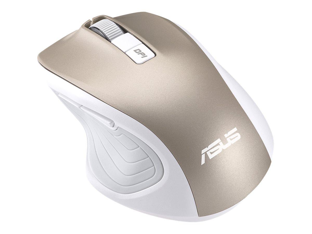 Mouse ASUS MW202, Wireless, gold