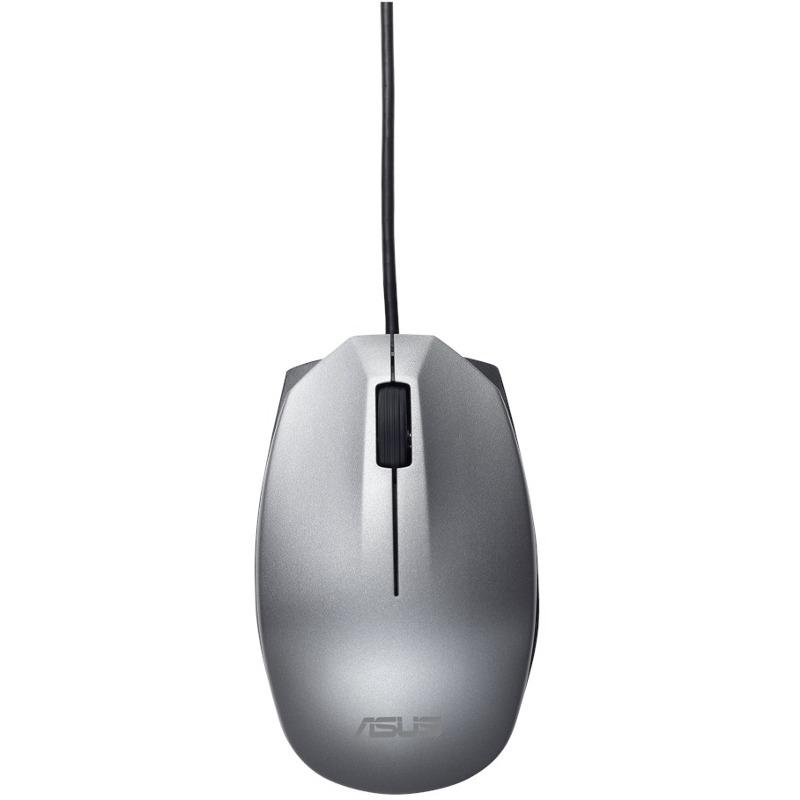 Mouse ASUS UT280, Optic, cu fir, black, argintiu