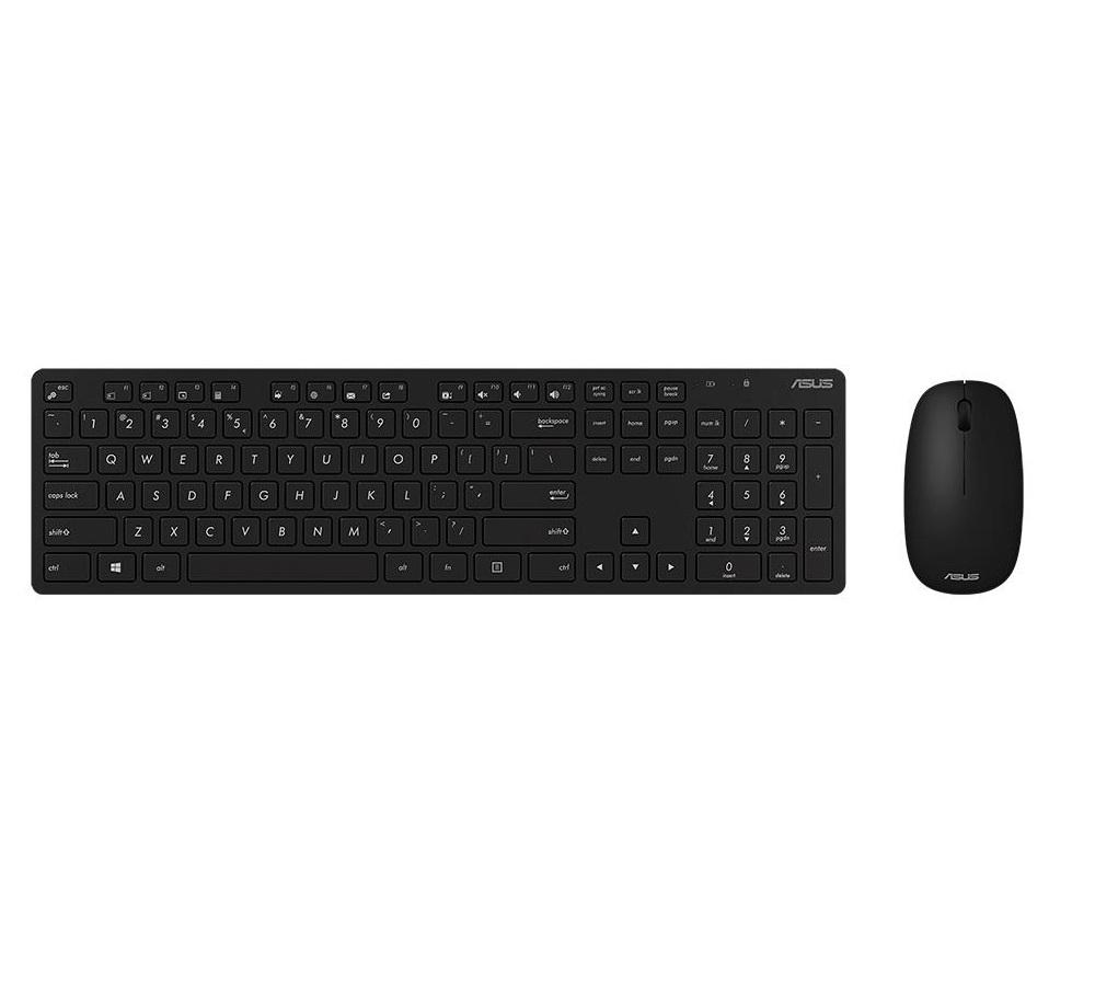 Kit tastatura + Mouse Asus W5000, wireless, negru