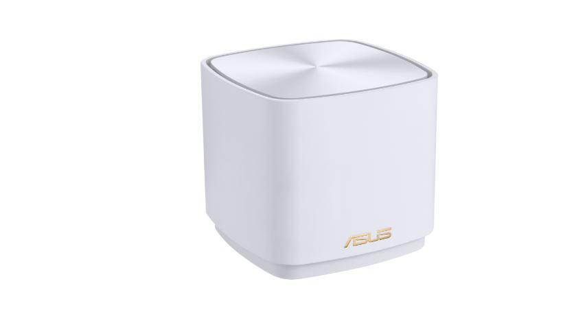 Asus dual-band large home Mesh ZENwifi system, XD4 PLUS 1 pack; white, AX1800 , 1201 Mbps+ 574 Mbps, 128 MB Flash, 256 MB RAM ; IEEE 802.11a, IEEE 802.11b, IEEE 802.11g, WiFi 4 (802.11n), WiFi 5 (802.11ac), WiFi 6 (802.11ax), IPv4, IPv6, 2 x antene interne, MIMO technology, Dual Band, 2.4 G Hz / 5