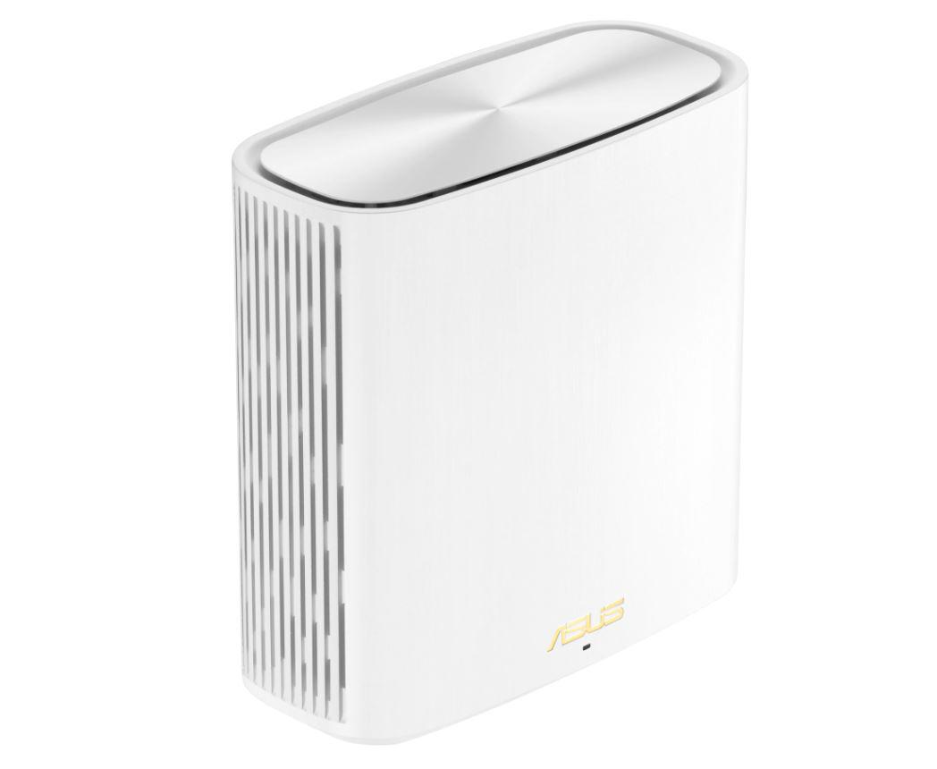 Asus Zen WIFI dual-band whole-home coverage, XD6S (W-1-PK), Network Standard: IEEE 802.11a, IEEE 802.11b, IEEE 802.11g, WiFi 4 (802.11n), WiFi 5 (802.11ac), WiFi 6 (802.11ax), IPv4, IPv6, AX5400 ultimate AX performance : 574+4804 Mbps, internal antenna x 6, Transmit/Receive: 2.4 GHz 2 x 2, 5 GHz 4 x