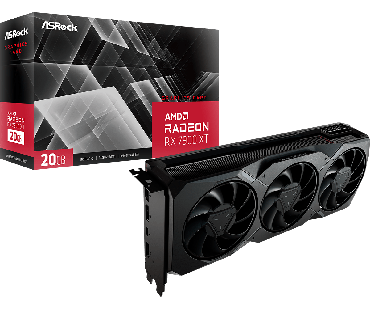 Placa video ASRock Radeon RX 7900 XT 20GB GDDR6 320-bit