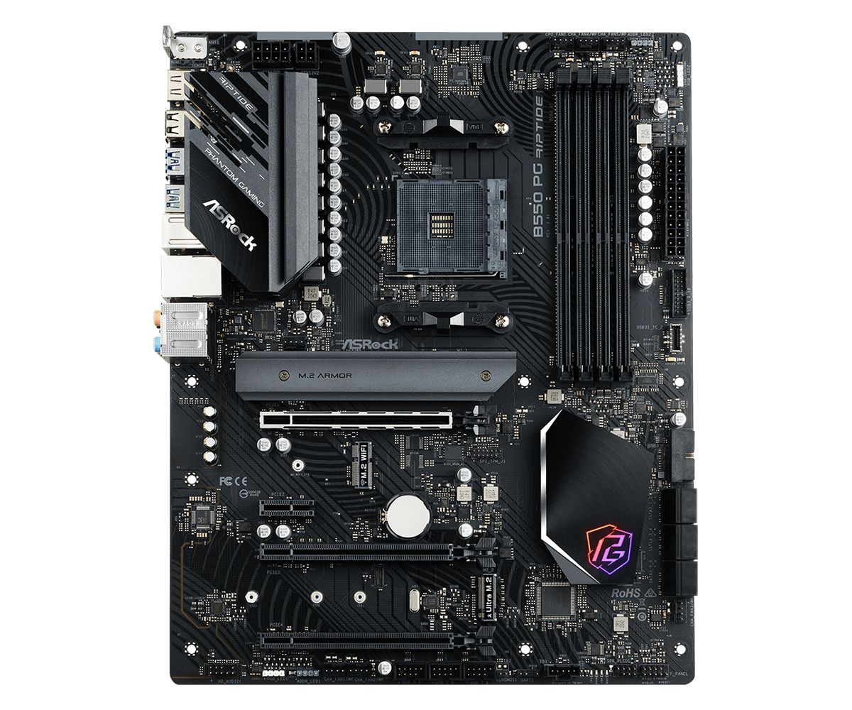 Placa de baza AsRock B550 PG RIPTIDE, Socket AM4