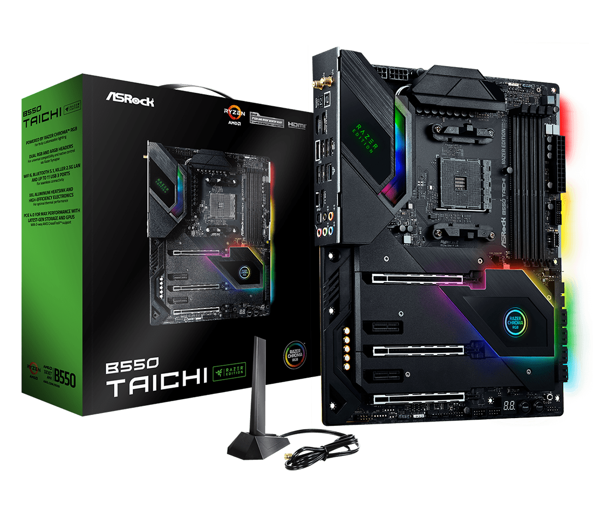 Placa de baza AsRock B550 Taichi Razer Edition, Socket AM4