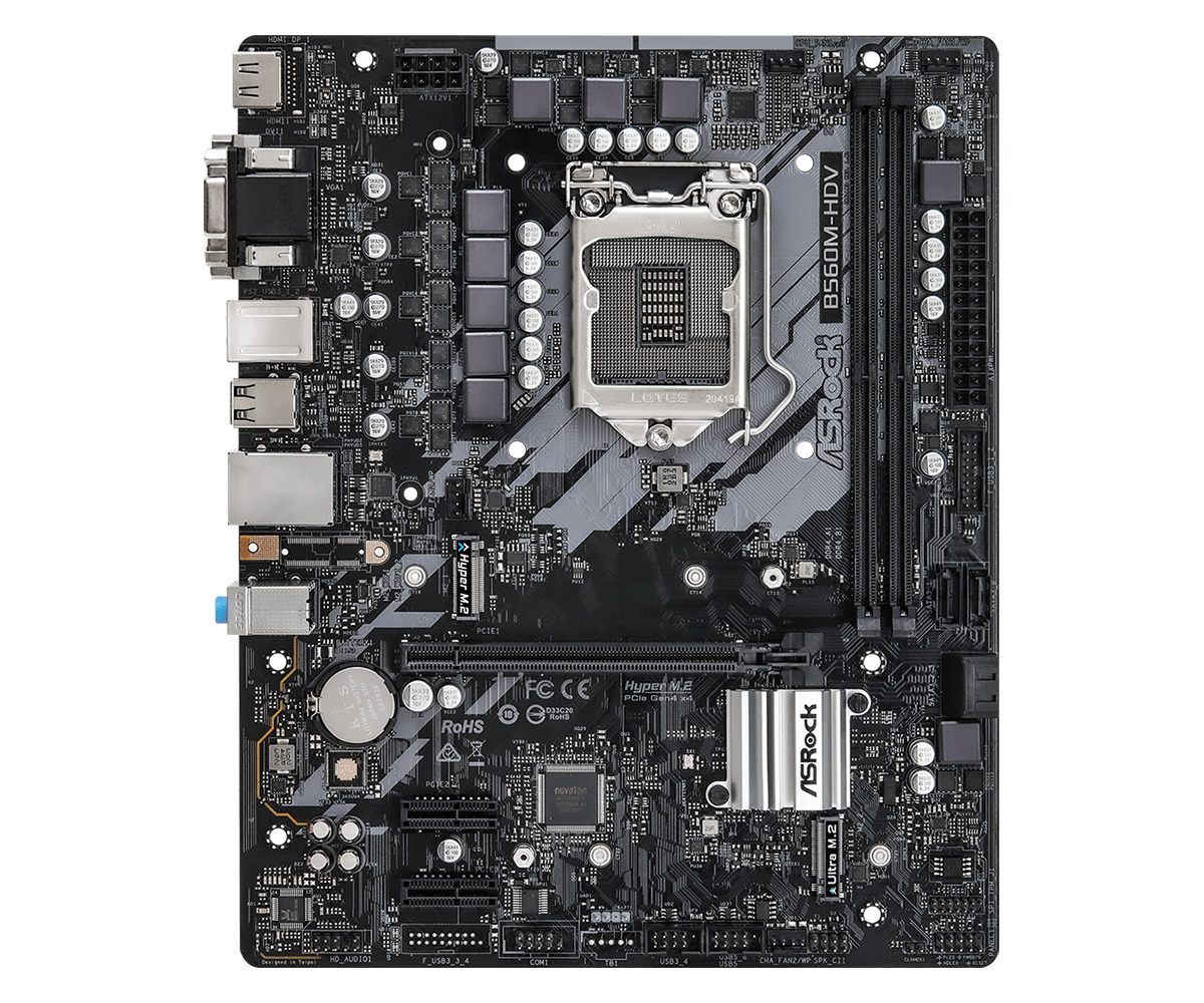 Placa de baza ASRock B560M-HDV, Socket 1200