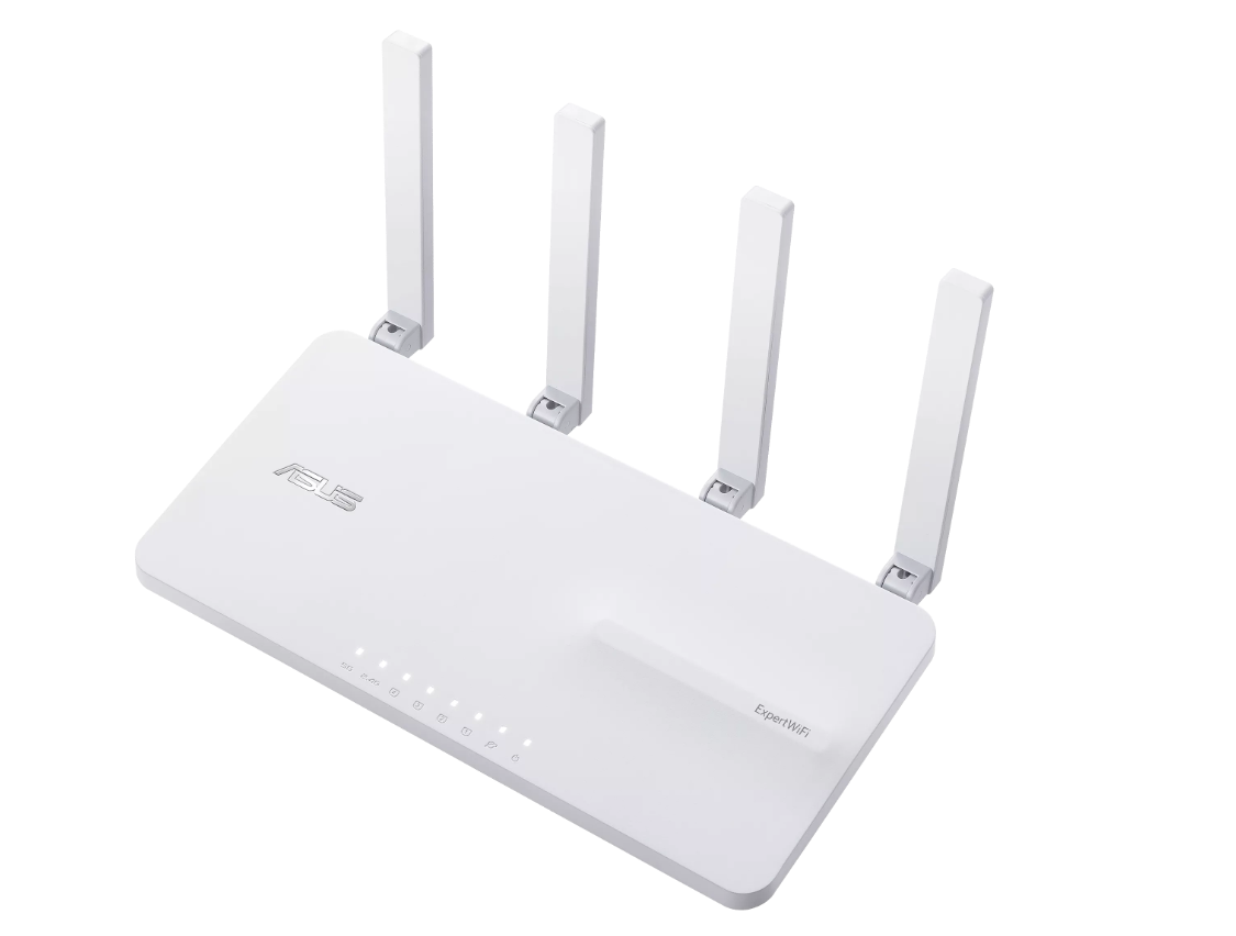 ASUS ExpertWiFi EBR63 AX3000 Dual-band WiFi Router for small-mdeium business, SDN, VLAN, Dual WAN, VPN, Guest Portal, Free WiFi, AiProtection Pro