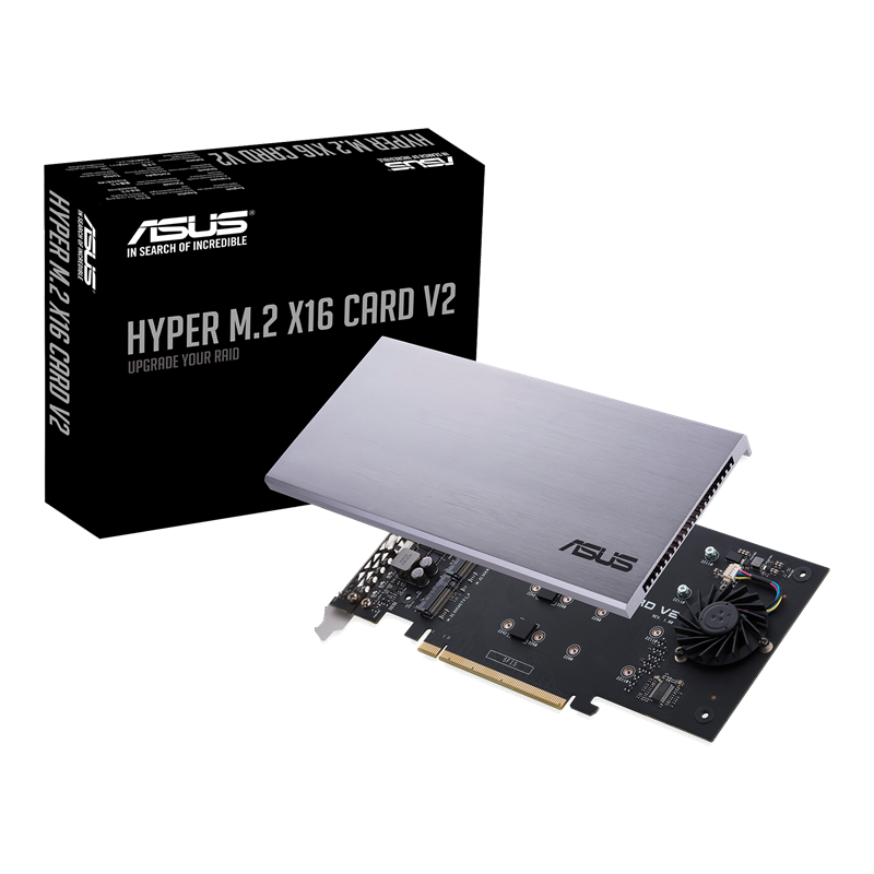 Placa PCIe Asus HYPER M.2 X16 CARD V2 PCIe 3.0
