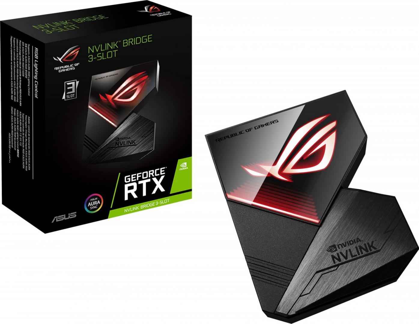 Asus ROG NVLink Bridge with Aura Sync