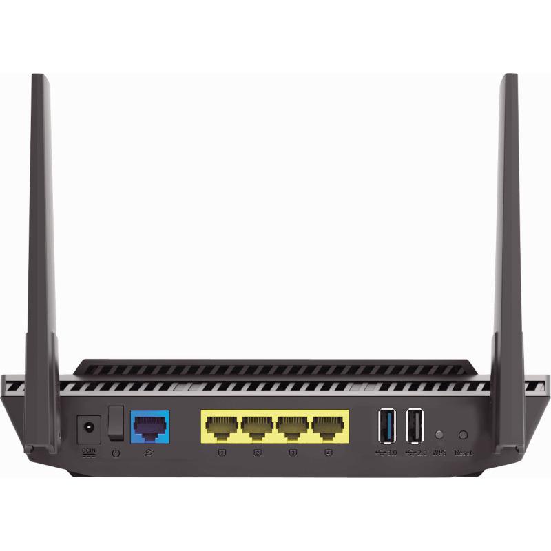 Router Wireless Asus RT-AX56U, AX1800, Wi-Fi 6, Dual-Band, Gigabit