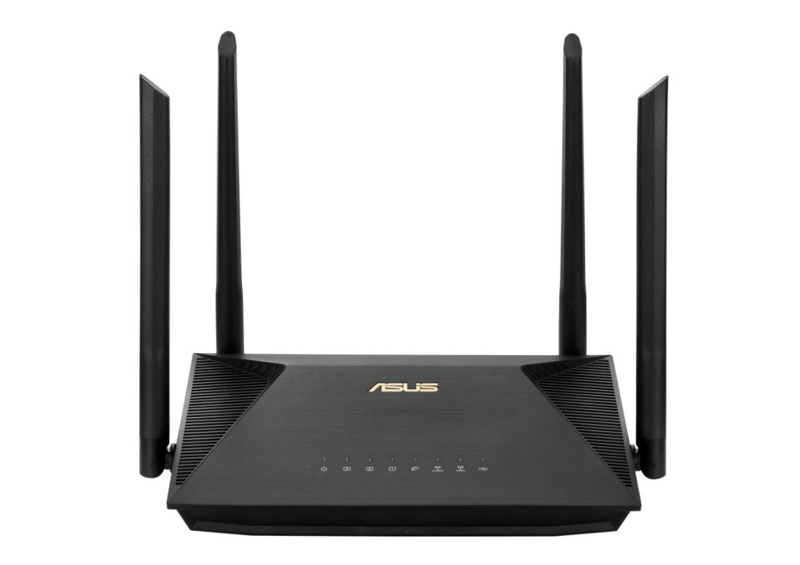 Router Wireless Asus RT-AX53U, AX1800, Wi-Fi 6, Dual-Band, Gigabit